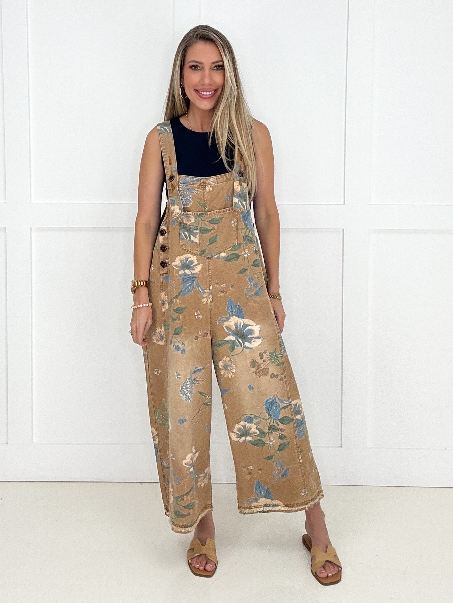 Mocha Bluebell Overalls