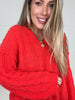POL Cozy Crush Orange Sweater-150 Sweaters- Simply Simpson's Boutique is a Women's Online Fashion Boutique Located in Jupiter, Florida