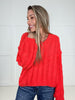 POL Cozy Crush Orange Sweater-150 Sweaters- Simply Simpson's Boutique is a Women's Online Fashion Boutique Located in Jupiter, Florida