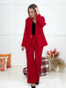 Dear Scarlett Red Executive Jacket-180 Outerwear/Jackets- Simply Simpson's Boutique is a Women's Online Fashion Boutique Located in Jupiter, Florida