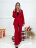 Dear Scarlett Red Executive Pants-180 Outerwear/Jackets- Simply Simpson's Boutique is a Women's Online Fashion Boutique Located in Jupiter, Florida