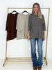 Dear Scarlett Aspen Pocket Tunic-110 Long Sleeves- Simply Simpson's Boutique is a Women's Online Fashion Boutique Located in Jupiter, Florida