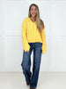 POL Cozy Crush Yellow Sweater-150 Sweaters- Simply Simpson's Boutique is a Women's Online Fashion Boutique Located in Jupiter, Florida
