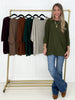 Dear Scarlett Larkin Top-110 Long Sleeves- Simply Simpson's Boutique is a Women's Online Fashion Boutique Located in Jupiter, Florida