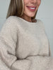 Cream Cloud Nine Balloon Sleeve Sweater