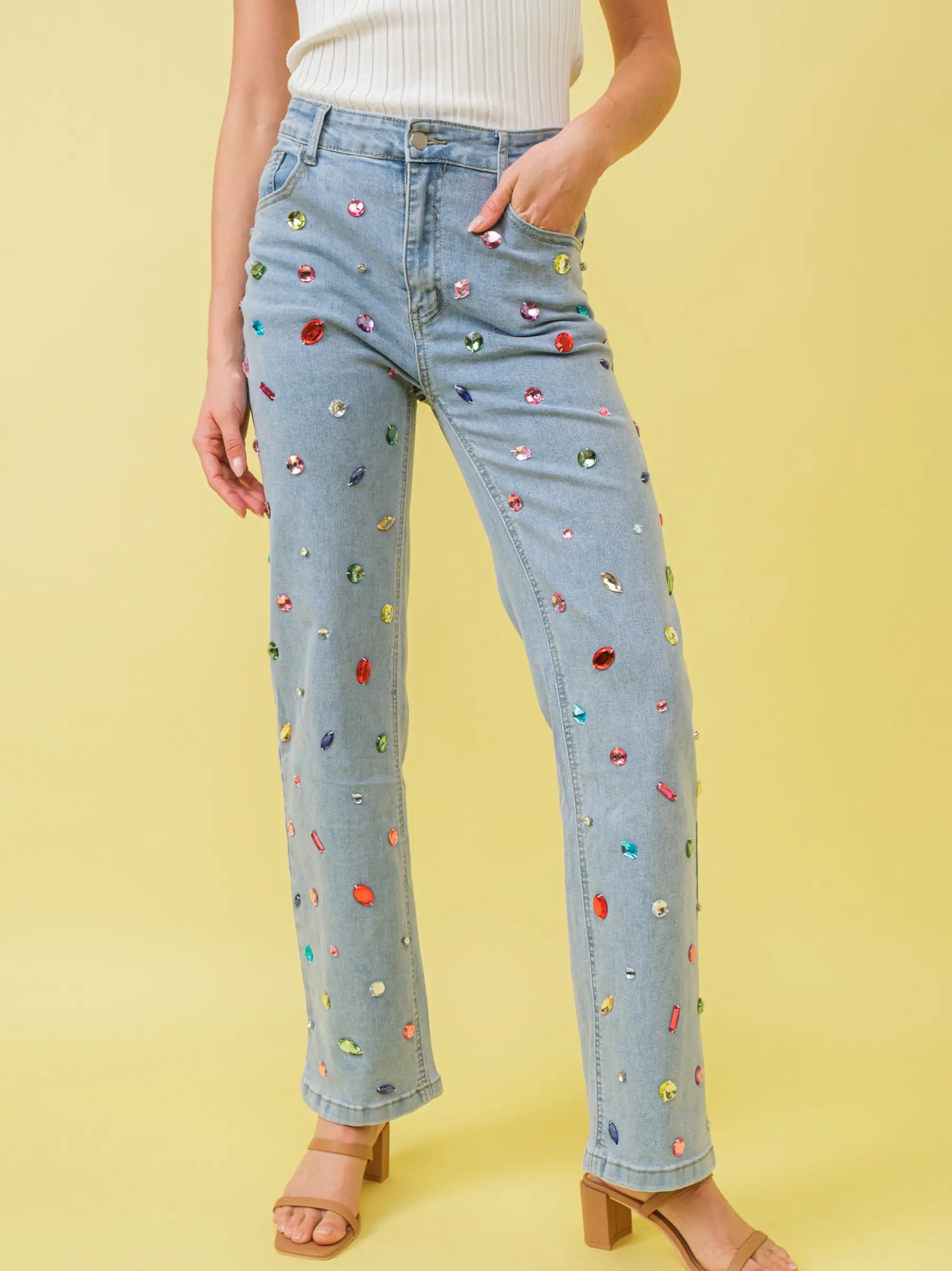 Crystal Crush Jeans(Restocking)
