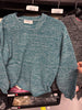 Teal Heathered Sweater-150 Sweaters- Simply Simpson's Boutique is a Women's Online Fashion Boutique Located in Jupiter, Florida