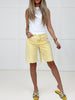 Risen Sunshine Dreams Bermuda Shorts-190 Skirts/Shorts- Simply Simpson's Boutique is a Women's Online Fashion Boutique Located in Jupiter, Florida