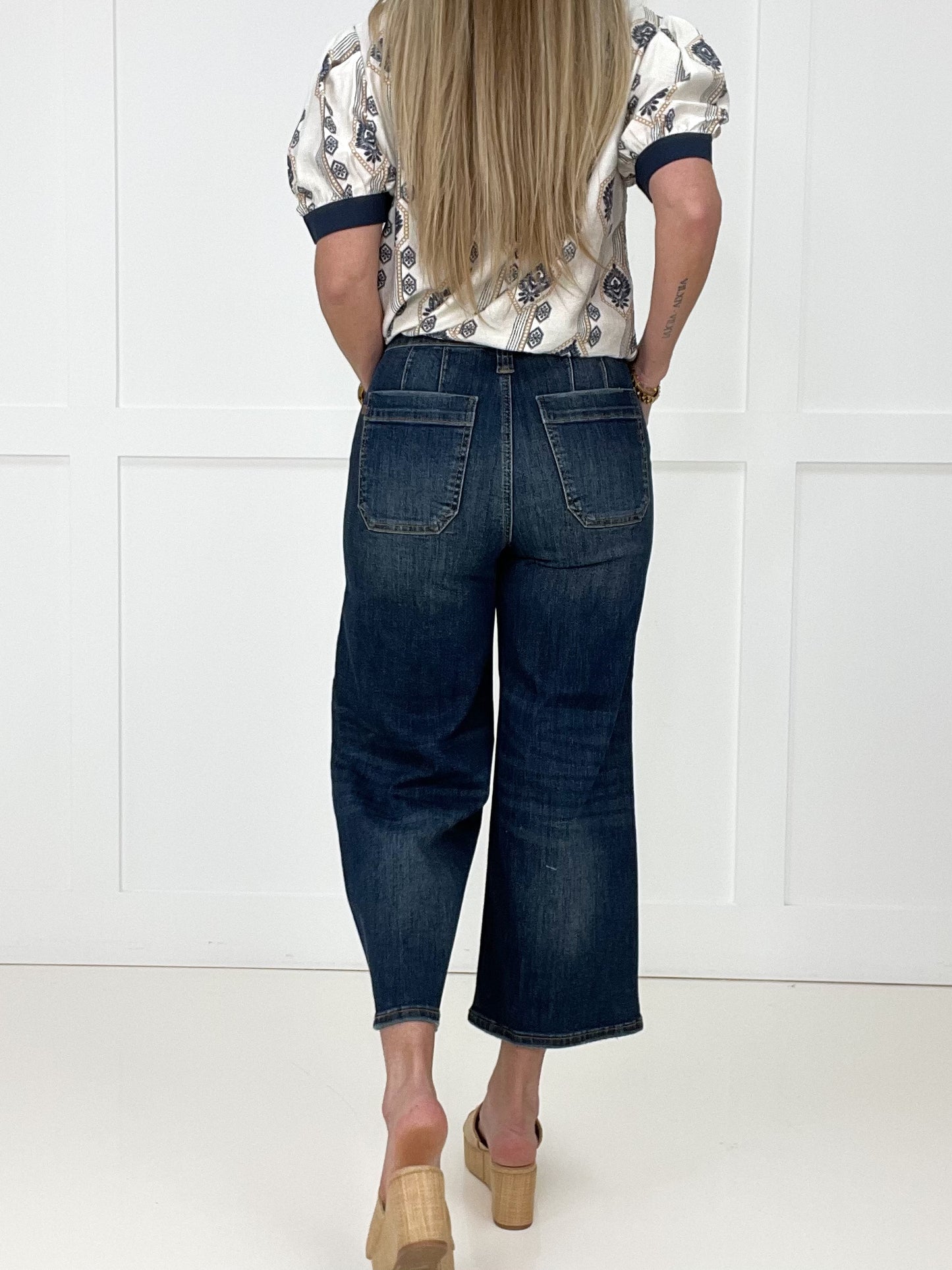 Judy Blue Vintage Vibes Cropped Denim-200 Jeans- Simply Simpson's Boutique is a Women's Online Fashion Boutique Located in Jupiter, Florida