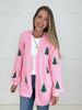 Pink Holiday Magic Cardigan