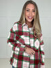 Mistletoe Magic Shacket-150 Sweaters- Simply Simpson's Boutique is a Women's Online Fashion Boutique Located in Jupiter, Florida