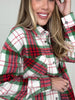 Mistletoe Magic Shacket-150 Sweaters- Simply Simpson's Boutique is a Women's Online Fashion Boutique Located in Jupiter, Florida