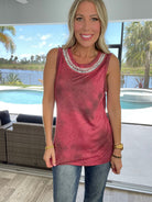 Rock Glam Tank Top-120 Sleeveless- Simply Simpson's Boutique is a Women's Online Fashion Boutique Located in Jupiter, Florida