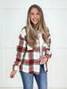 Mistletoe Magic Shacket-150 Sweaters- Simply Simpson's Boutique is a Women's Online Fashion Boutique Located in Jupiter, Florida