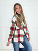 Mistletoe Magic Shacket-150 Sweaters- Simply Simpson's Boutique is a Women's Online Fashion Boutique Located in Jupiter, Florida