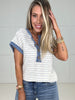 Heimish Sassy Stripes Top-210 Other Bottoms- Simply Simpson's Boutique is a Women's Online Fashion Boutique Located in Jupiter, Florida