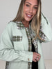 Mint Condition Waffle Knit Shacket