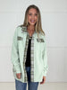 Mint Condition Waffle Knit Shacket