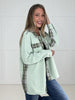 Mint Condition Waffle Knit Shacket