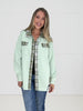 Mint Condition Waffle Knit Shacket