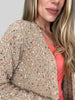 Mocha Confetti Comfort Cardigan-170 Cardigans- Simply Simpson's Boutique is a Women's Online Fashion Boutique Located in Jupiter, Florida