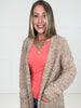 Mocha Confetti Comfort Cardigan-170 Cardigans- Simply Simpson's Boutique is a Women's Online Fashion Boutique Located in Jupiter, Florida