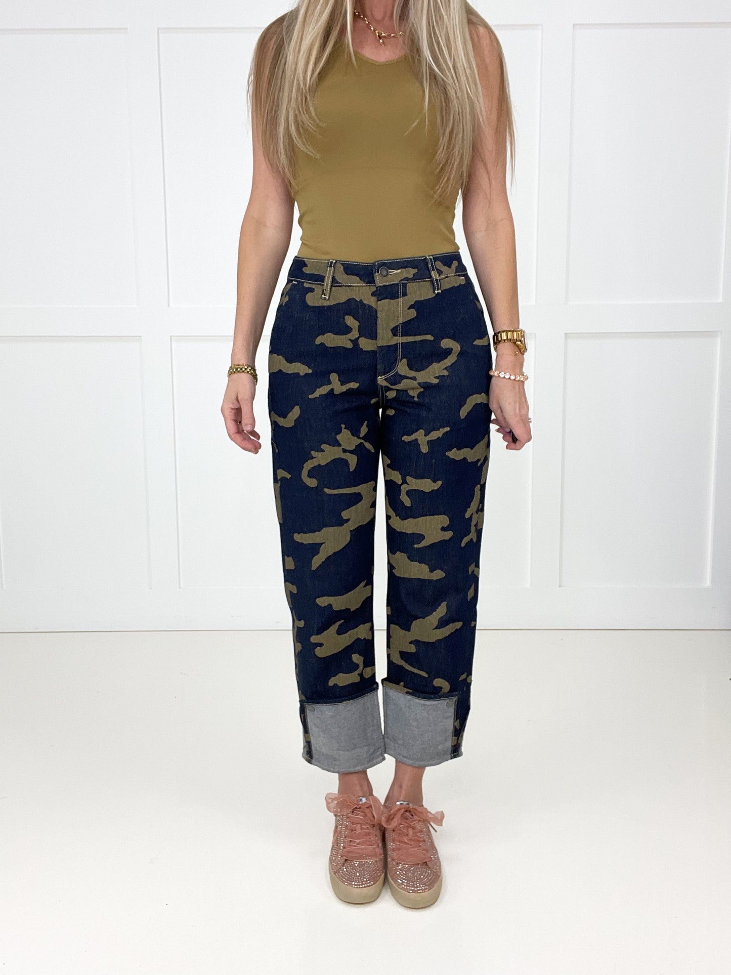 Mica Camo Crush Jeans-200 Jeans- Simply Simpson's Boutique is a Women's Online Fashion Boutique Located in Jupiter, Florida
