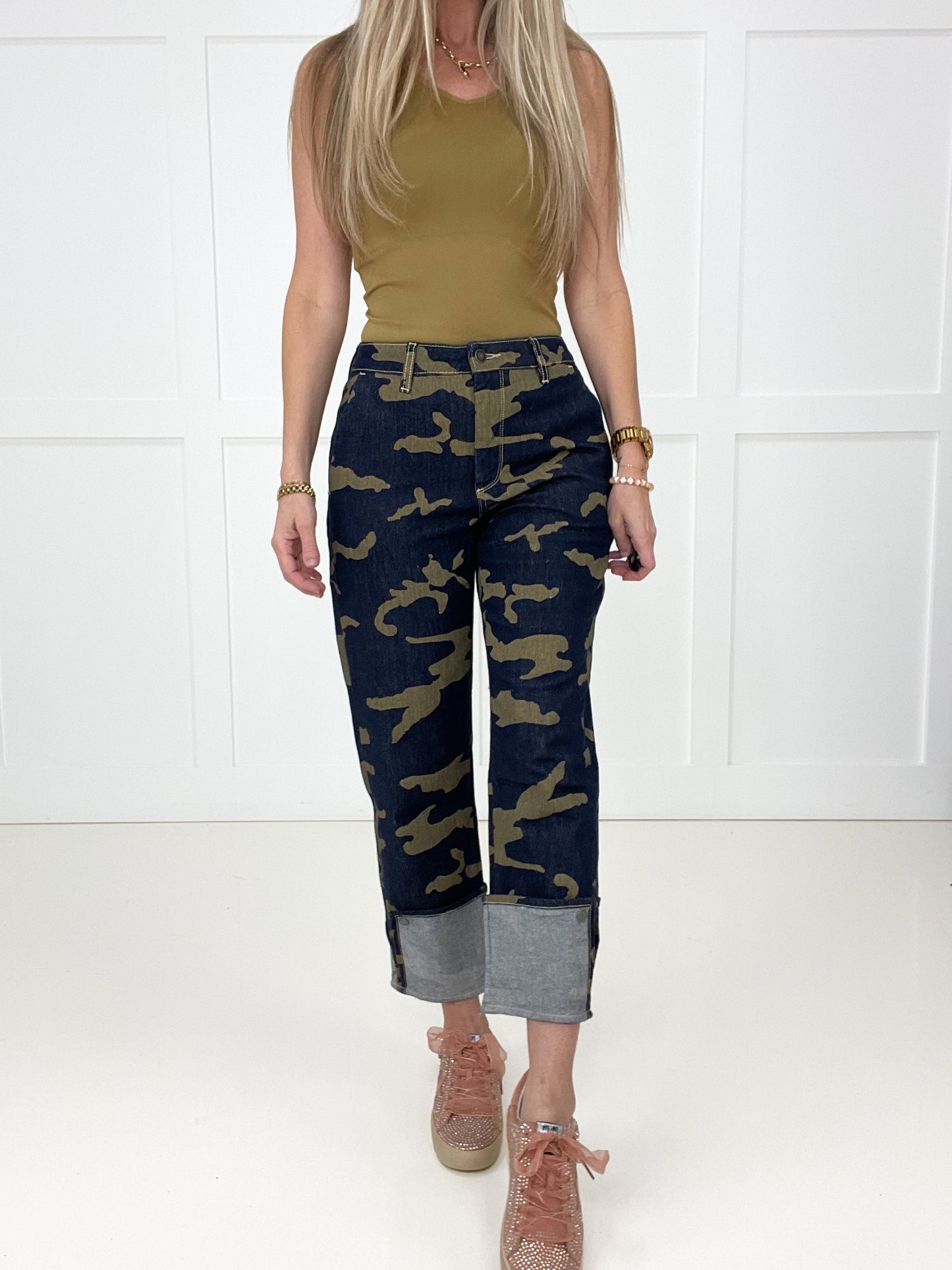 Mica Camo Crush Jeans-200 Jeans- Simply Simpson's Boutique is a Women's Online Fashion Boutique Located in Jupiter, Florida