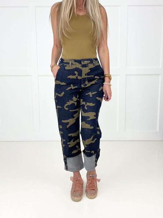 Mica Camo Crush Jeans