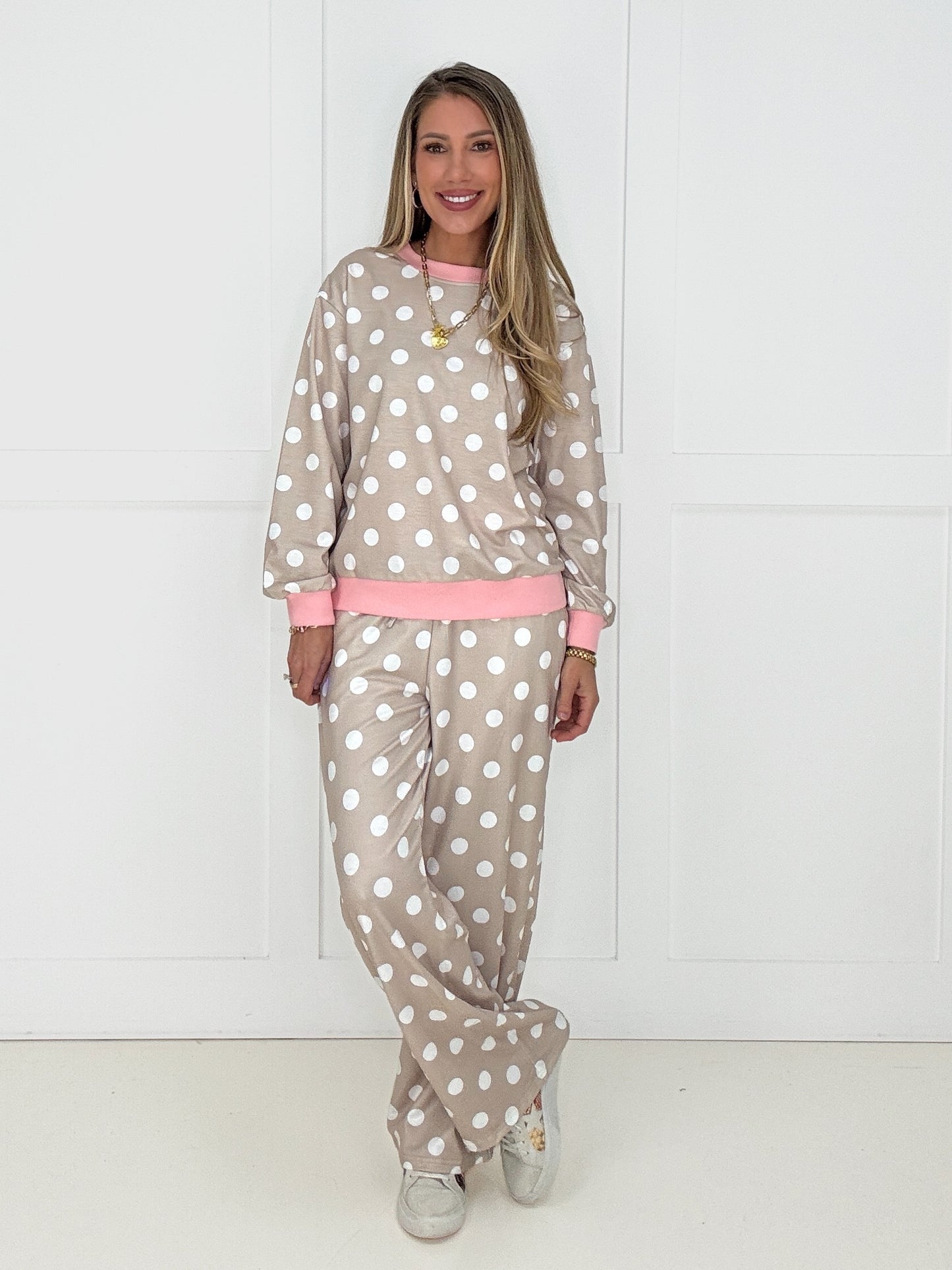 Polka Dot Perfection Lounge Set
