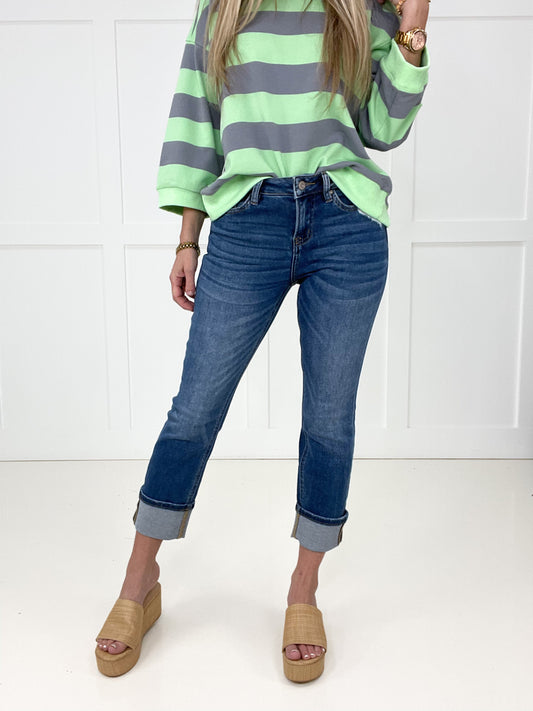 Mica Zaley Straight Leg Jeans-200 Jeans- Simply Simpson's Boutique is a Women's Online Fashion Boutique Located in Jupiter, Florida