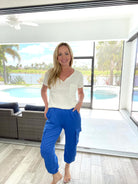 On The Go Cargo Joggers-210 Other Bottoms- Simply Simpson's Boutique is a Women's Online Fashion Boutique Located in Jupiter, Florida