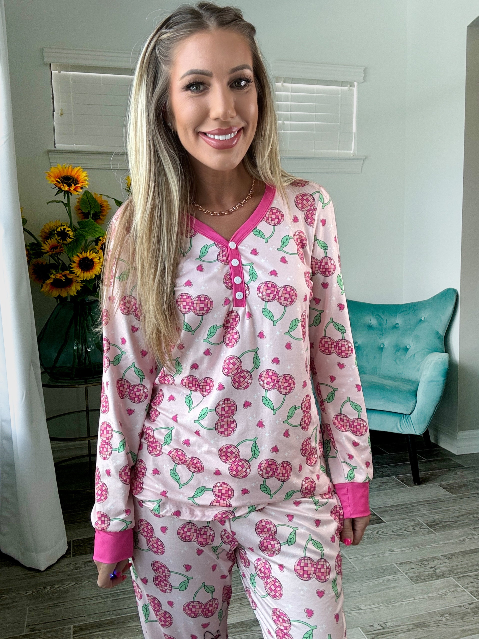 Shirley & Stone Adore Me Pajama Collection-220 Lounge wear/Pajamas- Simply Simpson's Boutique is a Women's Online Fashion Boutique Located in Jupiter, Florida