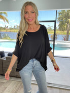 (Multiple Colors) Dear Scarlett Forever Love Top-100 Short Sleeves- Simply Simpson's Boutique is a Women's Online Fashion Boutique Located in Jupiter, Florida