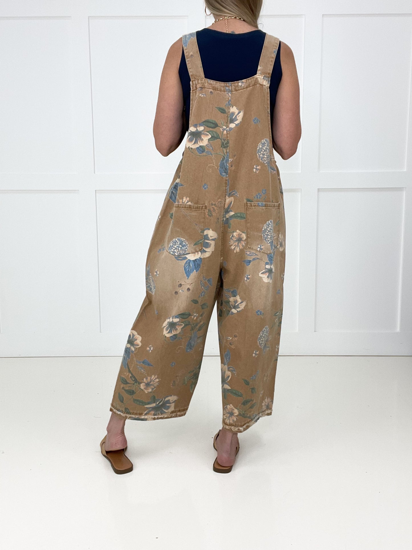 Mocha Bluebell Overalls