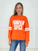 Pumpkin Spice Varsity Pullover