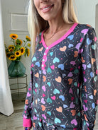 Shirley & Stone Adore Me Pajama Collection-220 Lounge wear/Pajamas- Simply Simpson's Boutique is a Women's Online Fashion Boutique Located in Jupiter, Florida