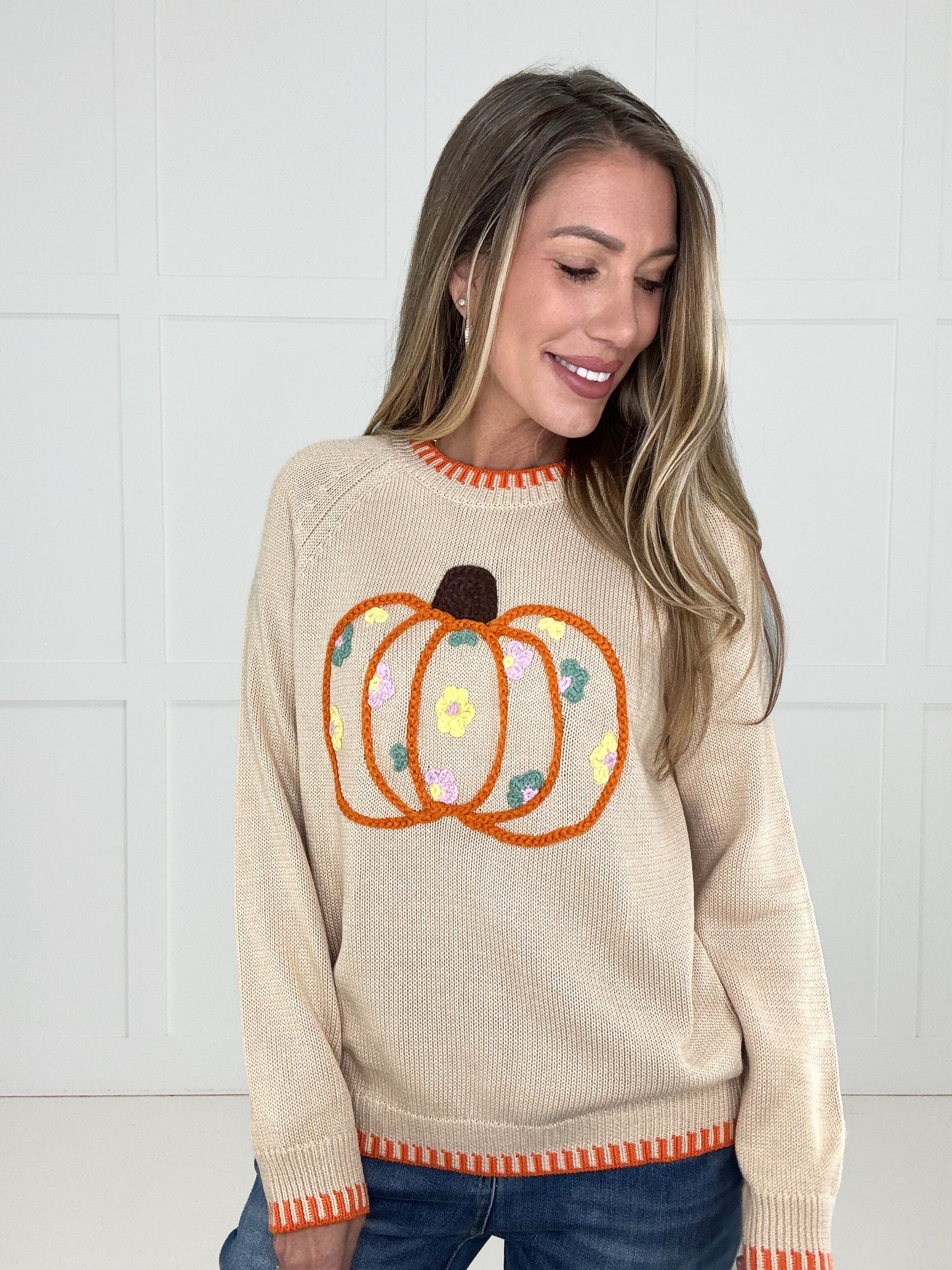 Petals & Pumpkins Sweater