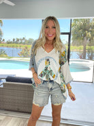 Judy Blue Distressed Boyfriend Shorts-190 Skirts/Shorts- Simply Simpson's Boutique is a Women's Online Fashion Boutique Located in Jupiter, Florida