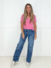 Risen Secret Garden Straight Leg Jeans-200 Jeans- Simply Simpson's Boutique is a Women's Online Fashion Boutique Located in Jupiter, Florida