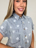 Starstruck Chambray Button-Up