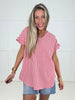 Picnic Perfect Gingham Top-100 Short Sleeves- Simply Simpson's Boutique is a Women's Online Fashion Boutique Located in Jupiter, Florida