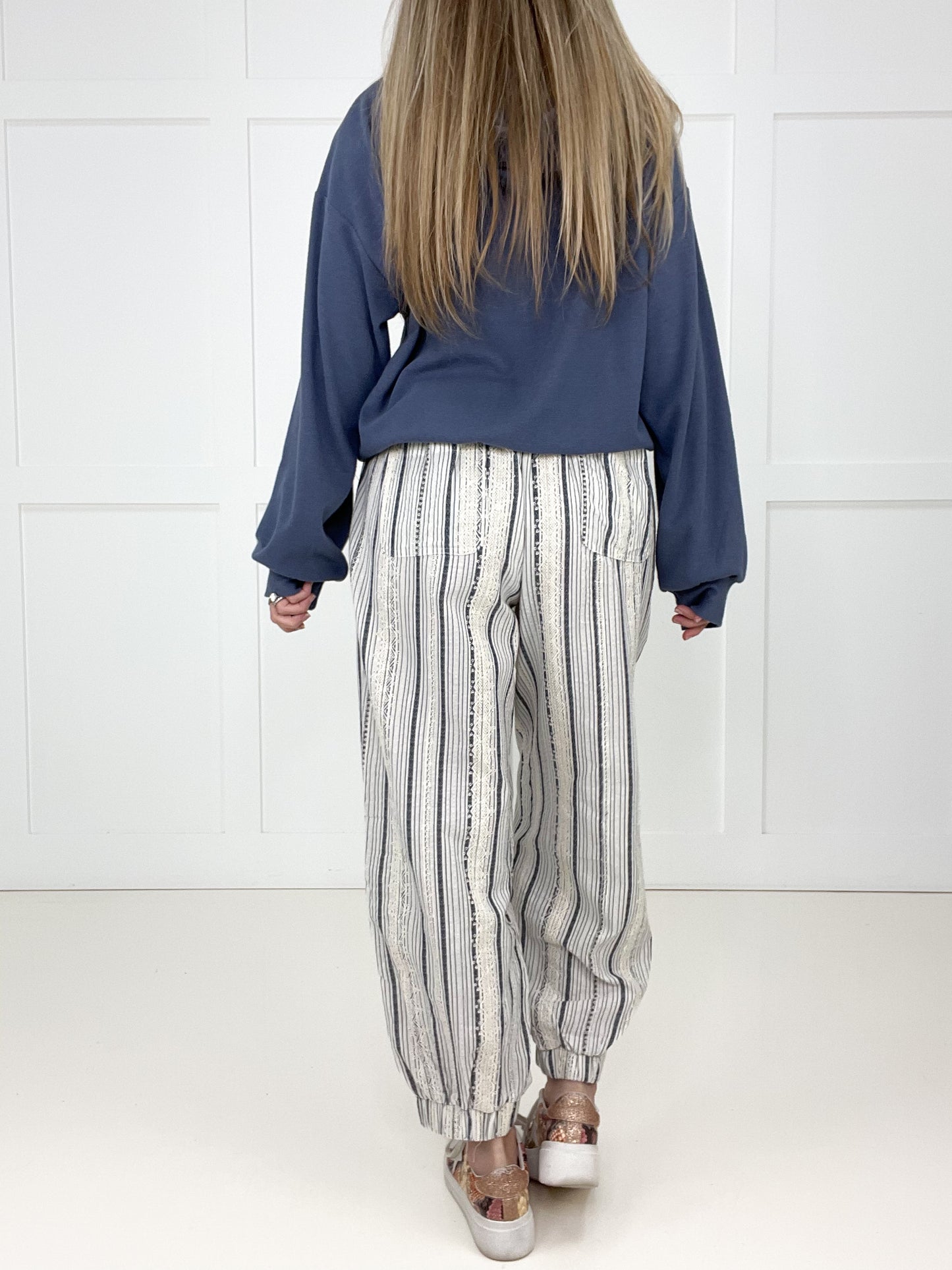 Free Spirit Textured Pants-210 Other Bottoms- Simply Simpson's Boutique is a Women's Online Fashion Boutique Located in Jupiter, Florida