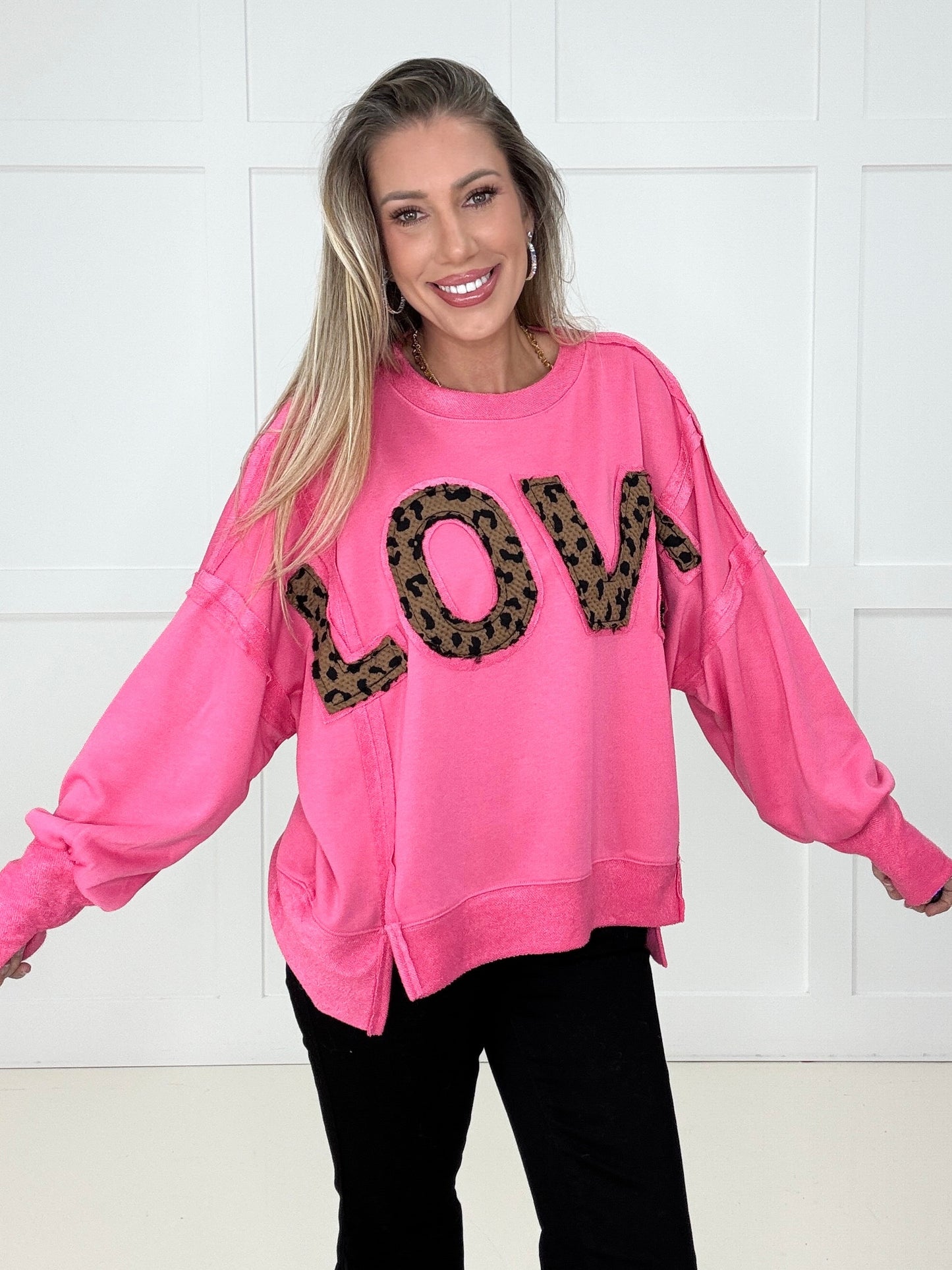 Leopard Love Sweatshirt