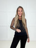 Black Bling Babe Top