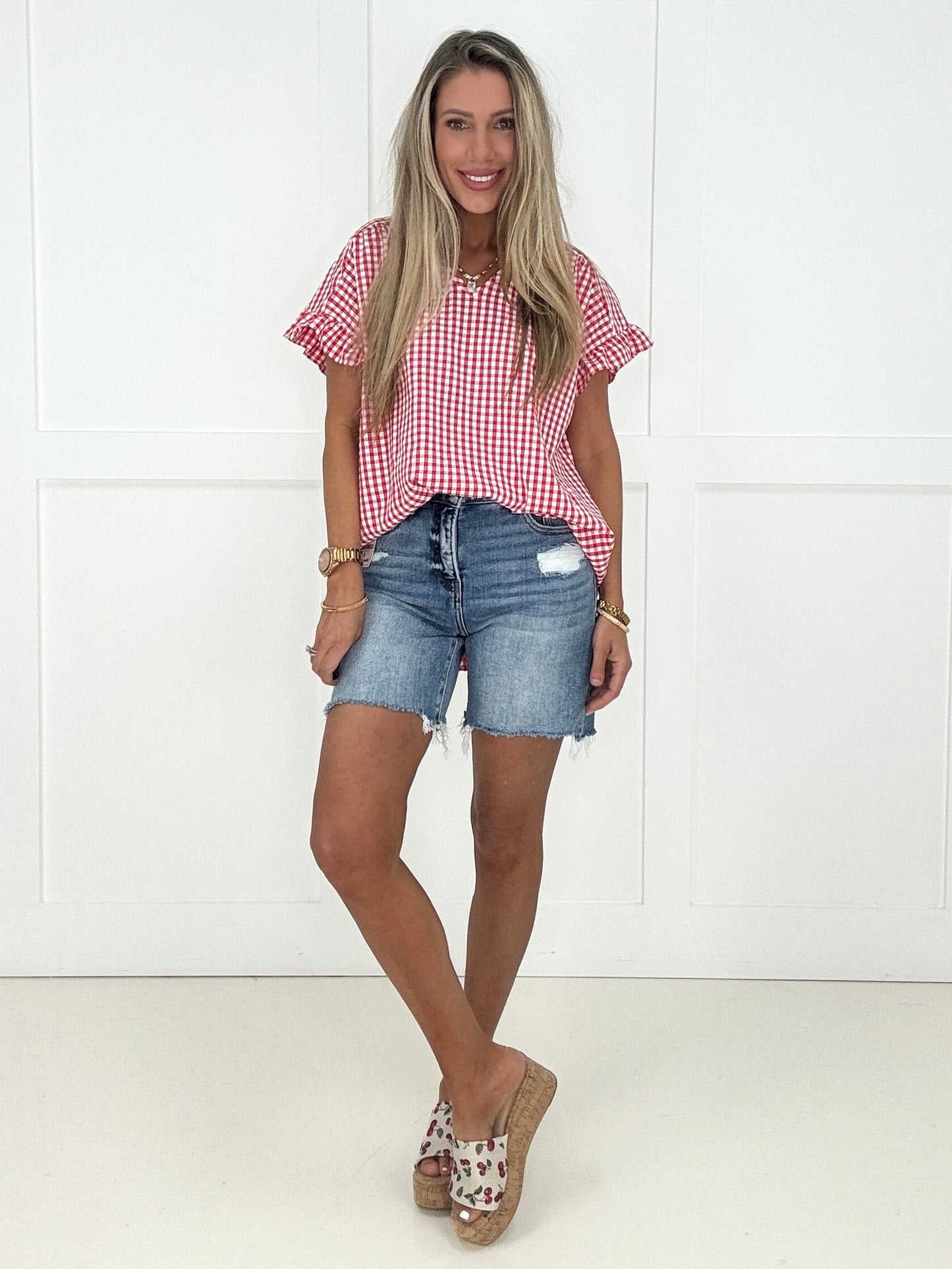 Risen Coastal Cutie Shorts-190 Skirts/Shorts- Simply Simpson's Boutique is a Women's Online Fashion Boutique Located in Jupiter, Florida