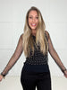 Black Bling Babe Top