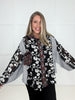 Pol Mixed Print Floral Button Down Top