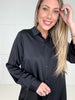 Black Bold Move Button Down Blouse