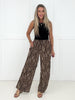 Leopard Trouser Red Side Panel Pants-210 Other Bottoms- Simply Simpson's Boutique is a Women's Online Fashion Boutique Located in Jupiter, Florida